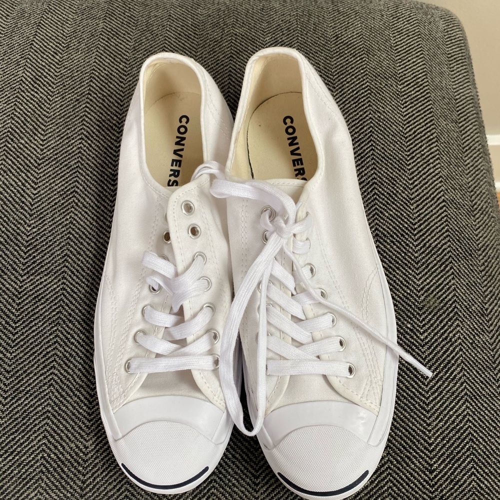 Never worn converse jack purcells!